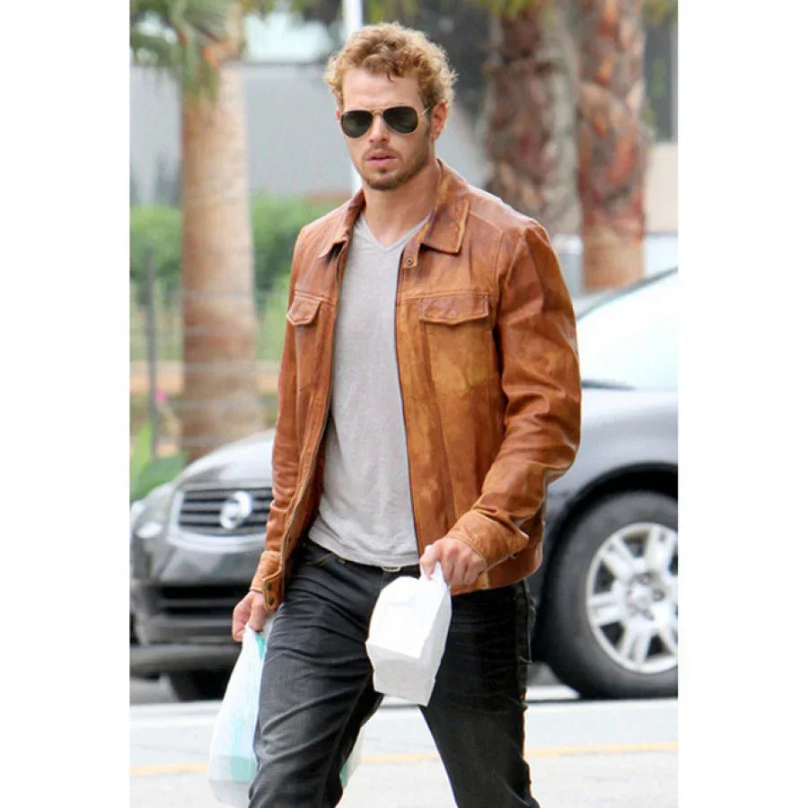 Men Leather Shirts