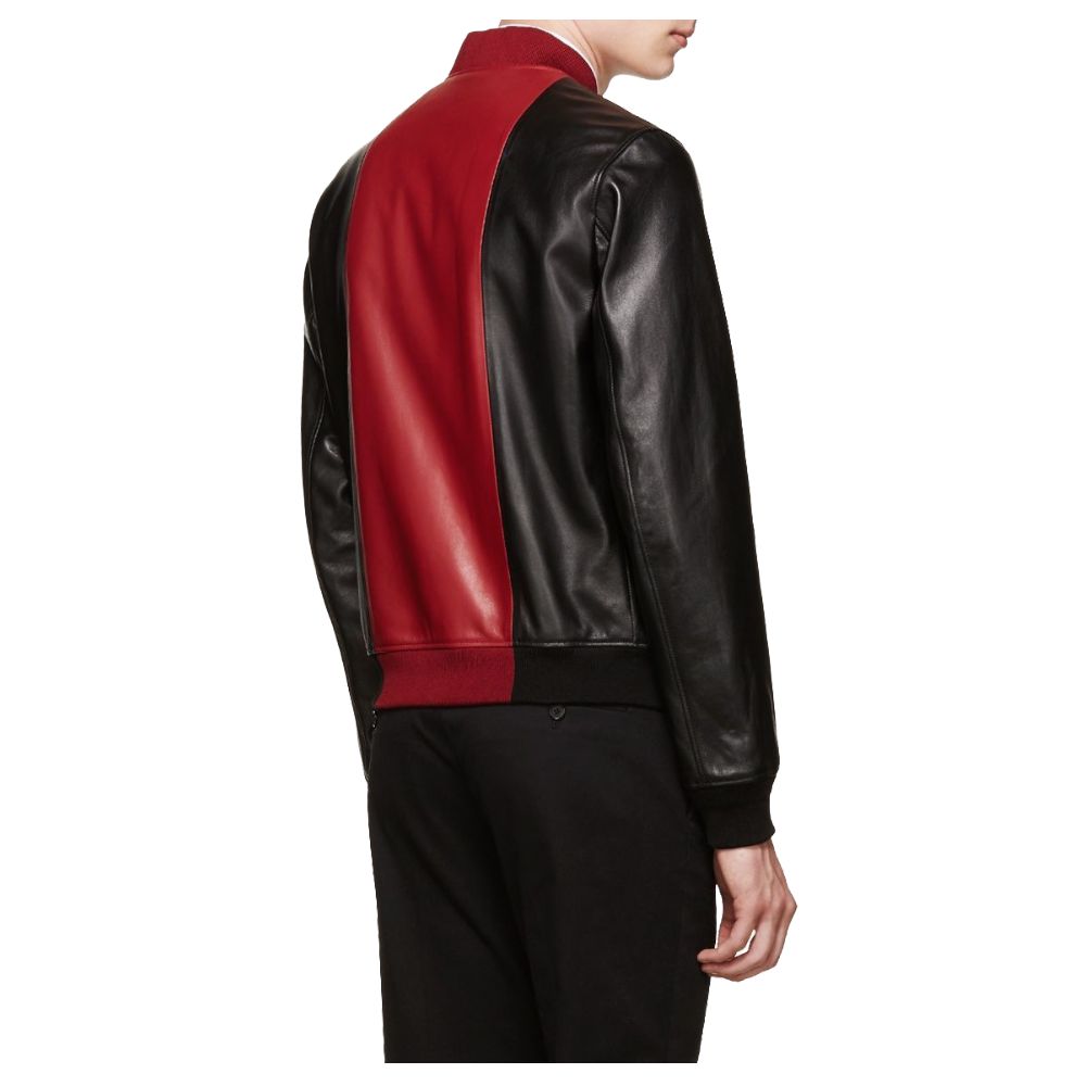 Blouson Fashion Biker jacket Mens - AMSEL LEATHERS