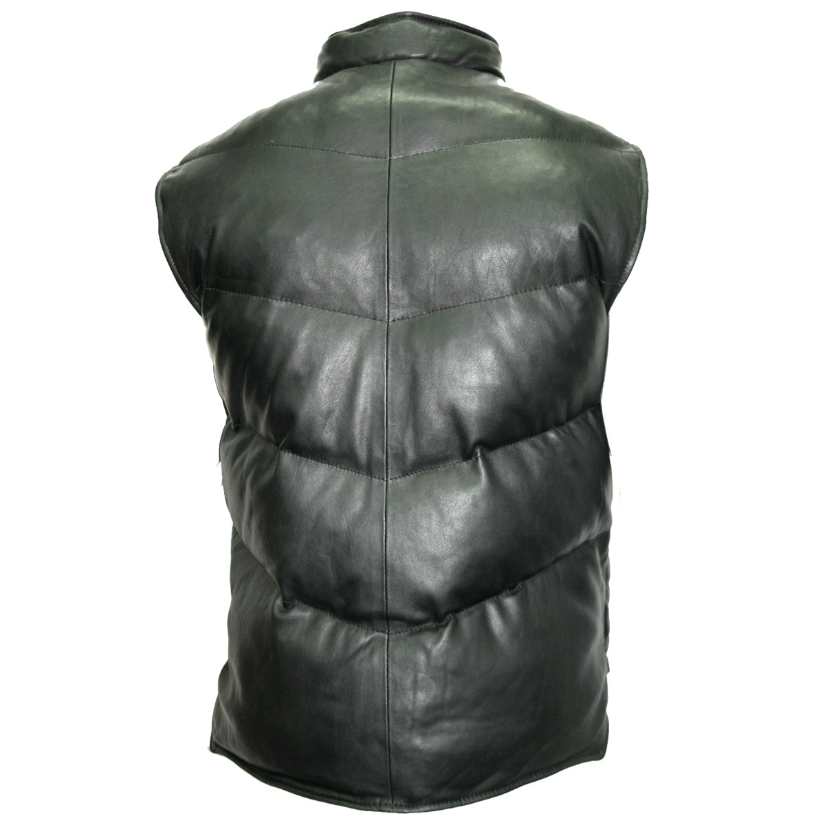 Men Gilets Body Warmer Leather Waistcoat - AMSEL LEATHERS