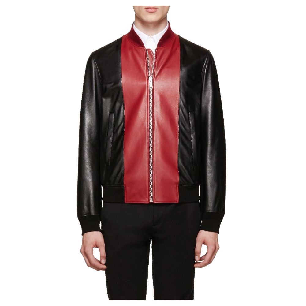 Blouson Fashion Biker jacket Mens - AMSEL LEATHERS