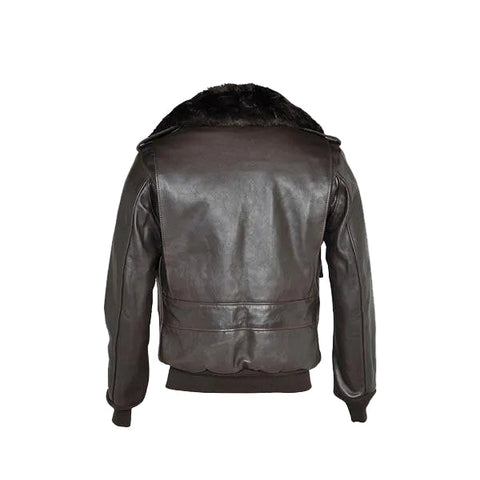 mens cowhide leather bomber jacket a2 military style