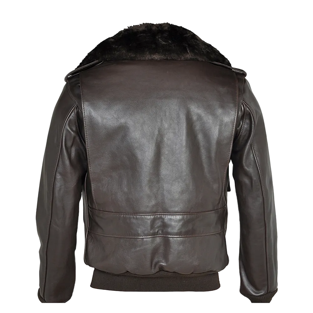 Amsel Alden RAF leather aviator jacket
