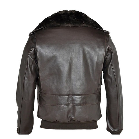 Amsel Alden RAF leather aviator jacket
