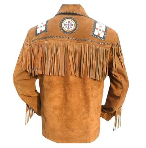 Amsel Dakota cowboy suede jacket for men
