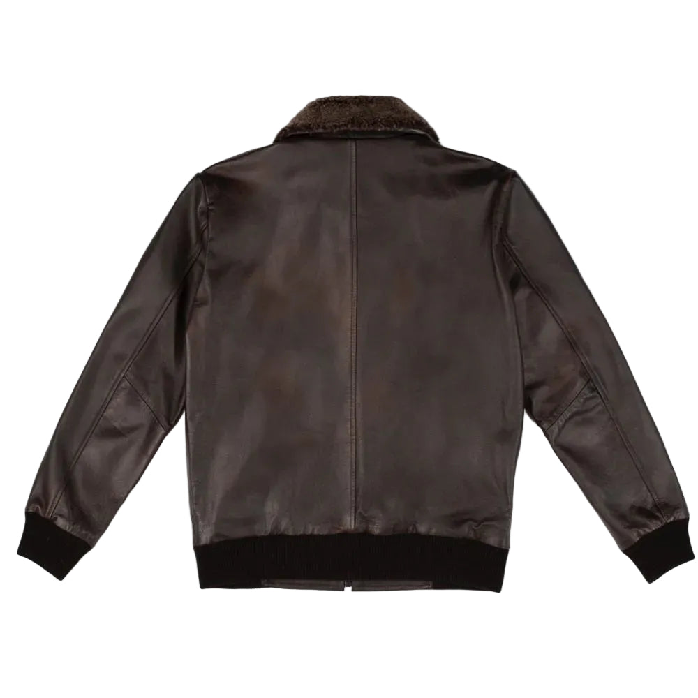 Amsel Griffin full grain cowhide flight jacket
