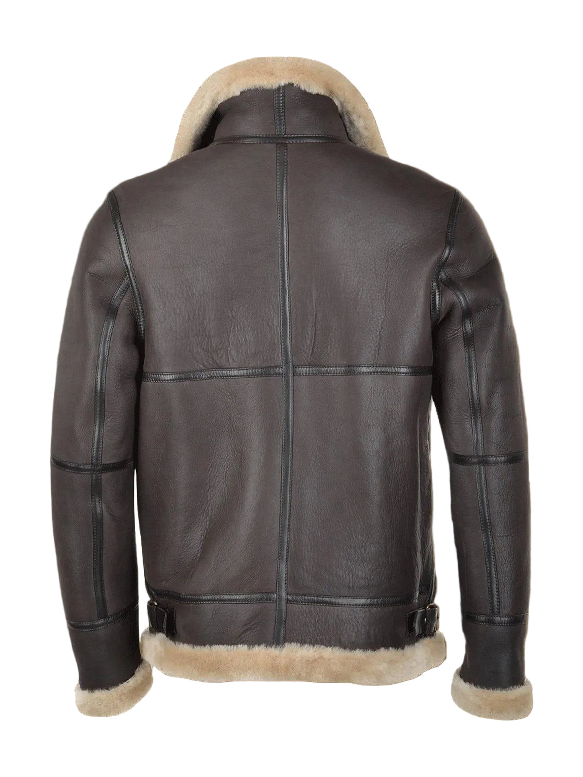 Amsel Radford brown shearling flying jacket
