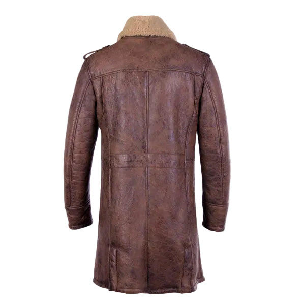 B3 aviator sheepskin coat for men
