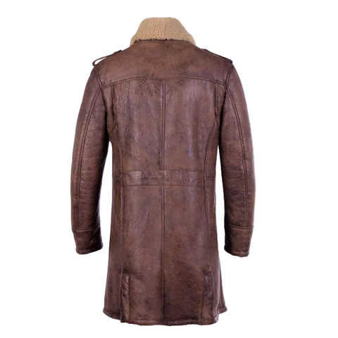B3 aviator sheepskin coat for men
