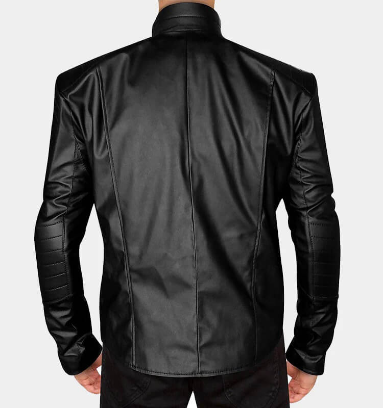 Batman Beyond Motorcycle Leather Jacket - AMSEL LEATHERS