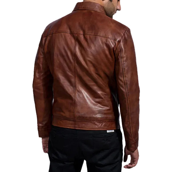 • burnished leather texture detail close up
