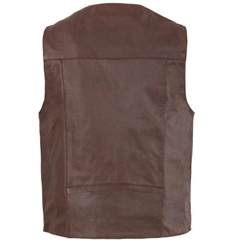 MEN'S WESTERN PLAIN SIDE VEST