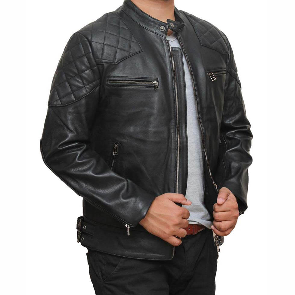 David Beckham Leather Jacket - AMSEL LEATHERS