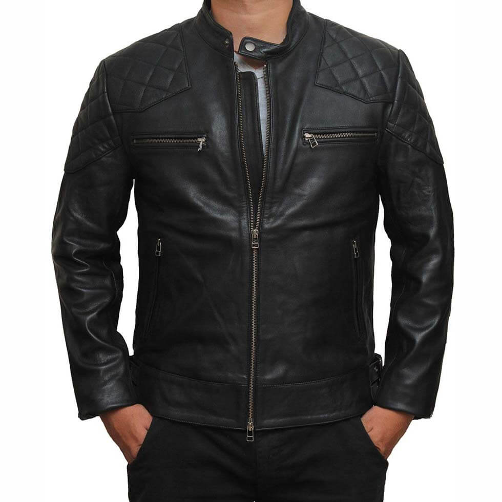 David Beckham Leather Jacket - AMSEL LEATHERS