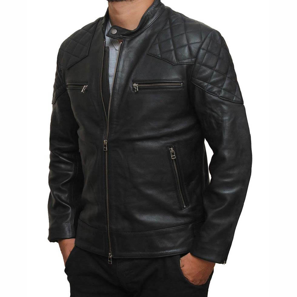 David Beckham Leather Jacket - AMSEL LEATHERS