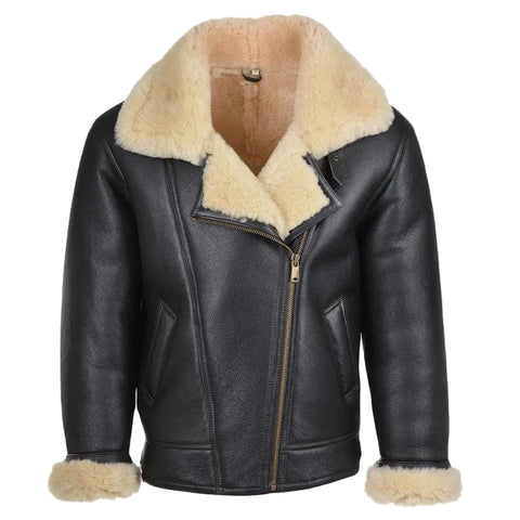 Men’s B3 cockpit shearling aviator jacket
