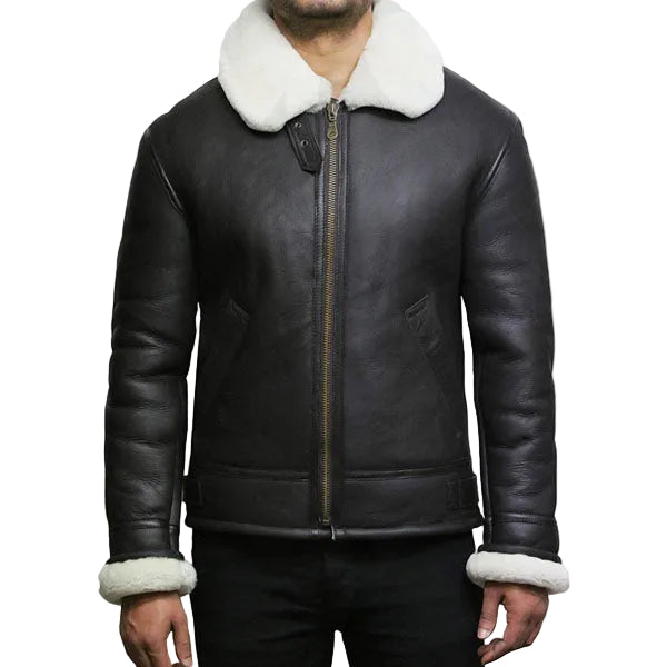 Men’s RAF B3 sheepskin flying bomber jacket

