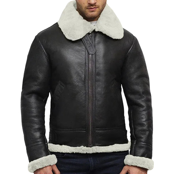 Men’s Toscana shearling sheepskin flying jacket
