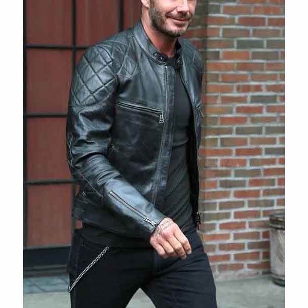 David Beckham Leather Jacket - AMSEL LEATHERS