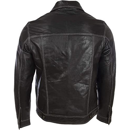 Men's Traditional Harrington Fashion Jacket - AMSEL LEATHERS