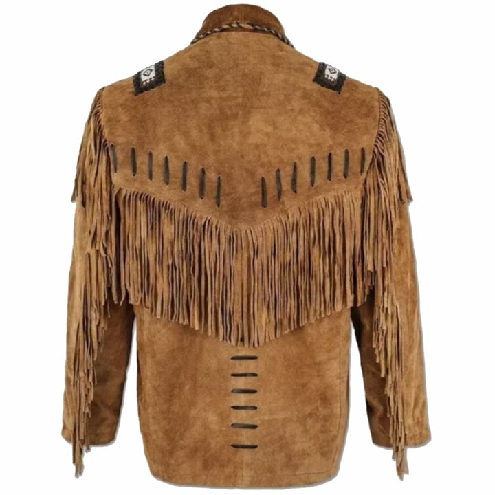 Men's Traditional Western Cowboy Jacket - AMSEL LEATHERS