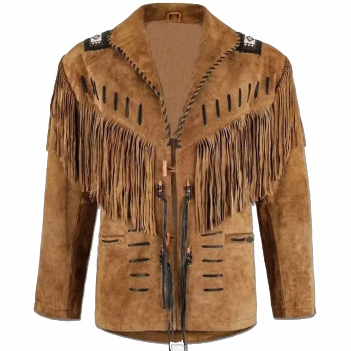 Men's Traditional Western Cowboy Jacket - AMSEL LEATHERS