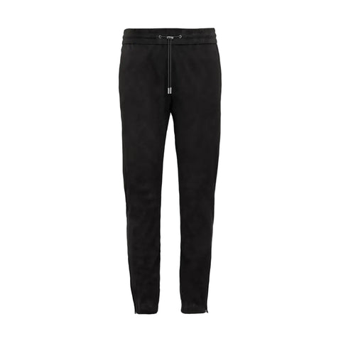 Men's Black Sheepskin Leather Pants – Leif