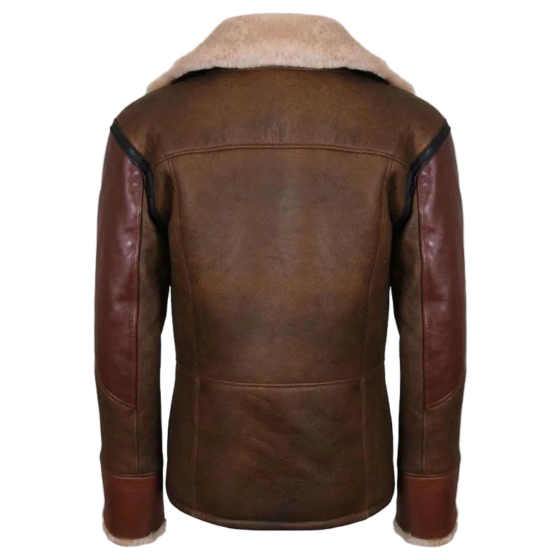 Mens RAF B3 Aviator Flying Bomber Jacket