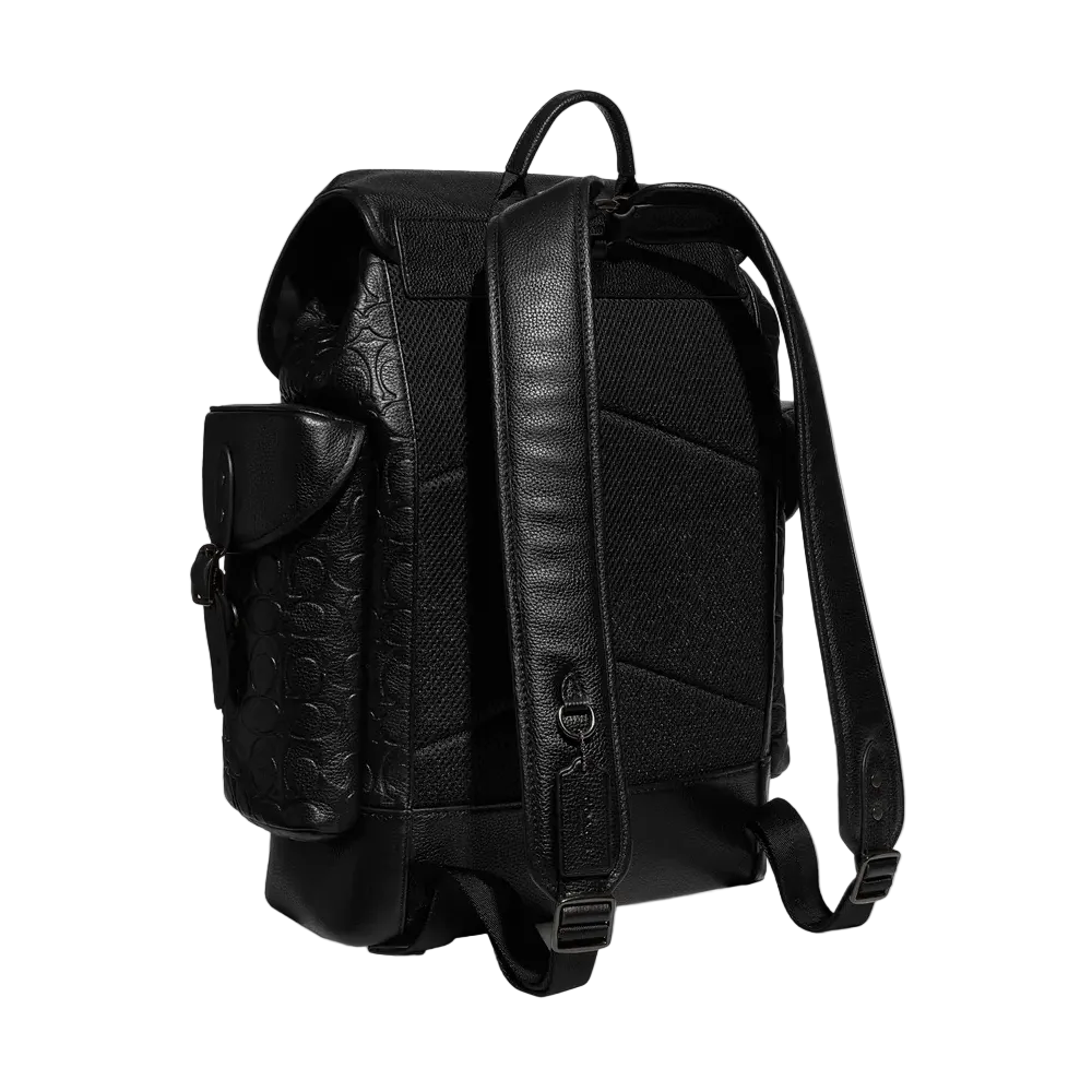 New_Wmens_Black_Sheepskin_Handmade_with_premium_leather_Classic_Backpack