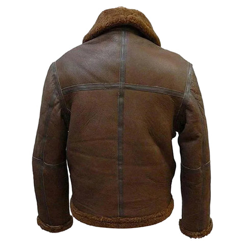 RAF shearling flight jacket for men
