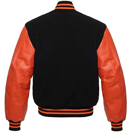 Stewart and Strauss Varsity Letterman Jacket - AMSEL LEATHERS