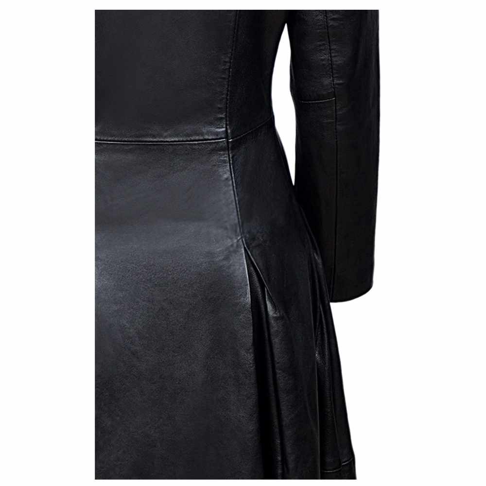 Full Length Trench Coat - AMSEL LEATHERS