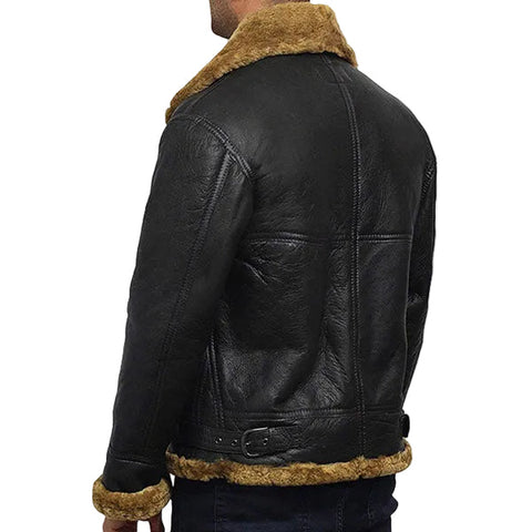 World War 2 leather flight jacket for men
