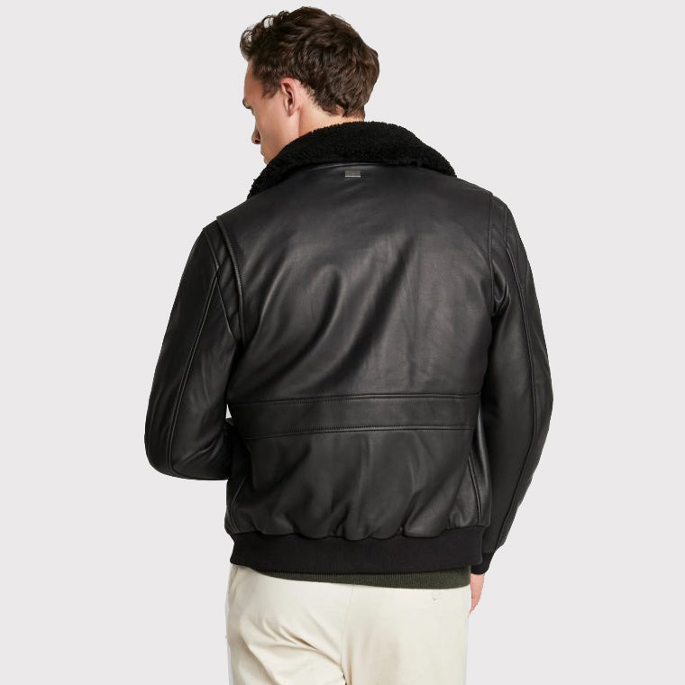 Biker Men Lambskin Leather Jacket - AMSEL LEATHERS