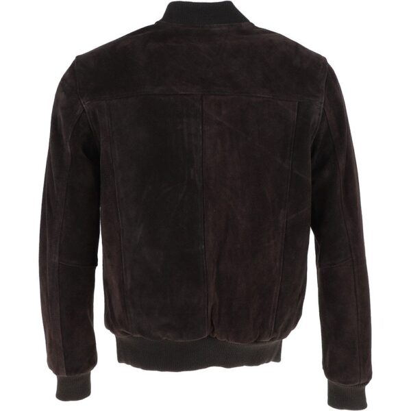 BlackShadow Suede Bomber Jacket Men's - AMSEL LEATHERS