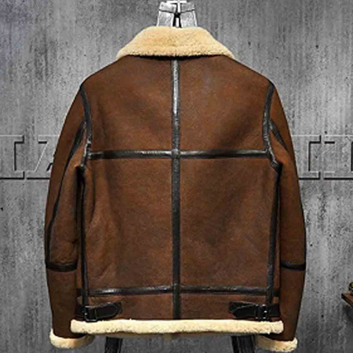 Elite B3 Bomber Leather Jacket - AMSEL LEATHERS