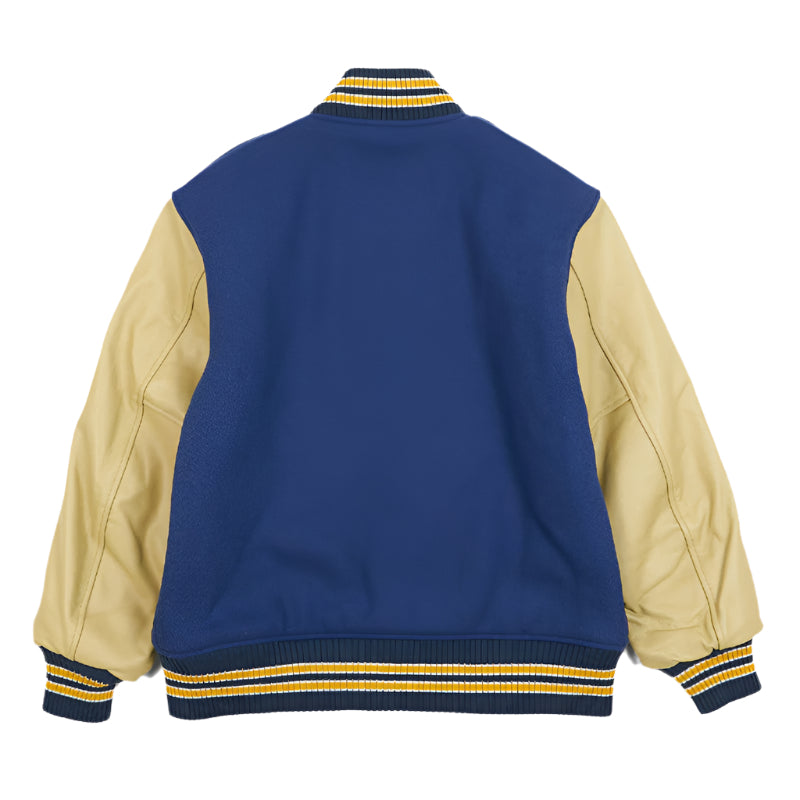 Classic Baseball Varsity Wool Jacket – Timeless & Stylish - AMSEL LEATHERS