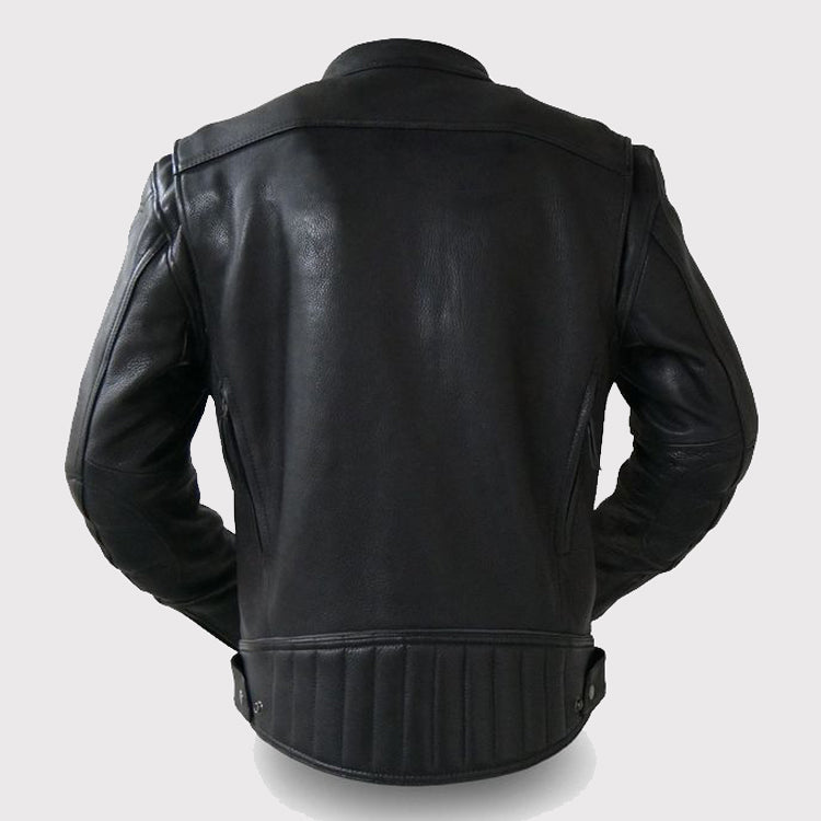 Elite Top Performer Leather Motorcycle Jacket - AMSEL LEATHERS