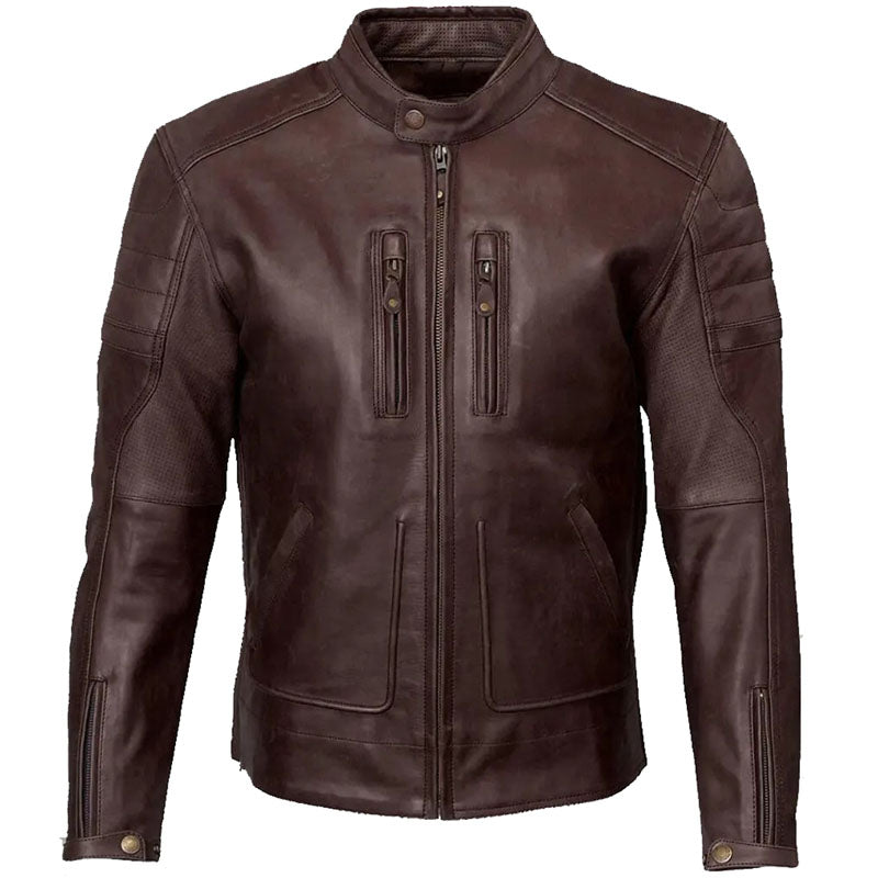 Fashion Merlin Draycott Leather Jacket - AMSEL LEATHERS