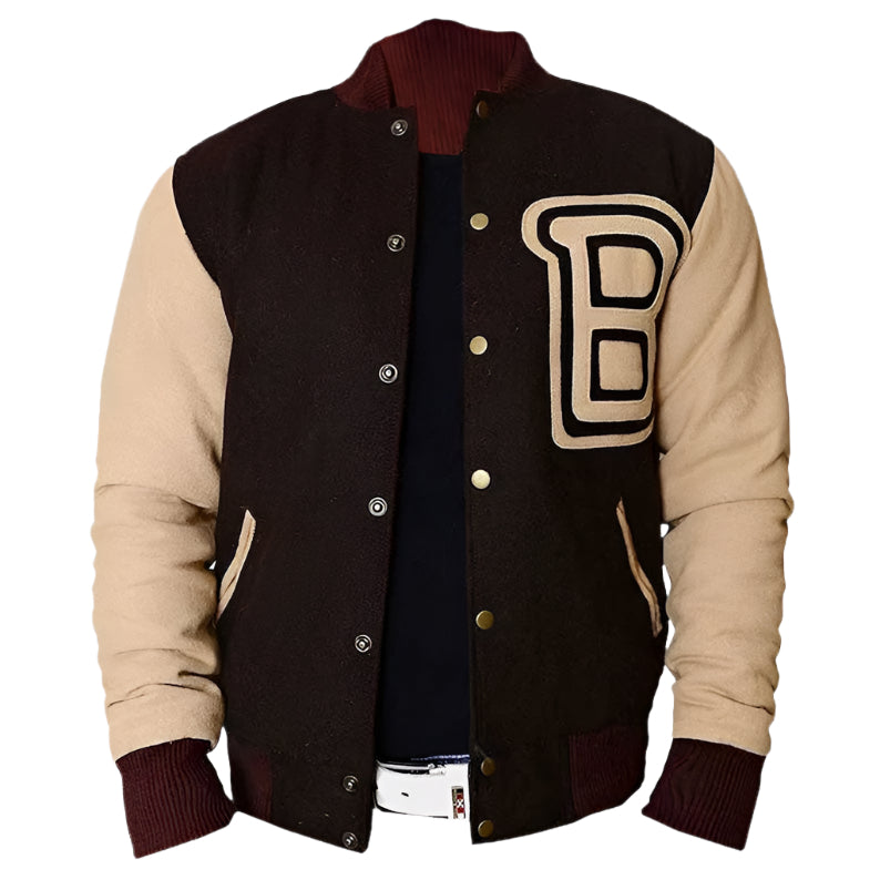 Hotline Miami Men's Wool Bomber Varsity Jacket - AMSEL LEATHERS