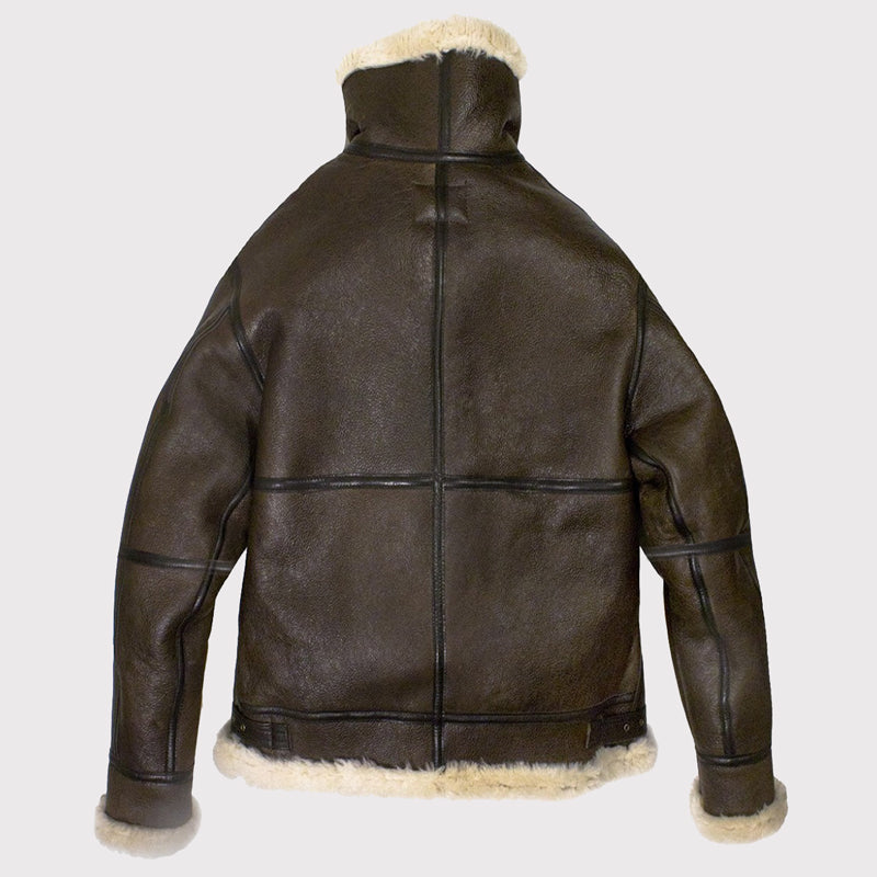 Men's B3 Shearling Bomber Jacket - AMSEL LEATHERS