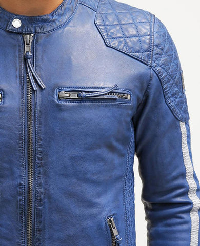 • mens moto jacket side angle
