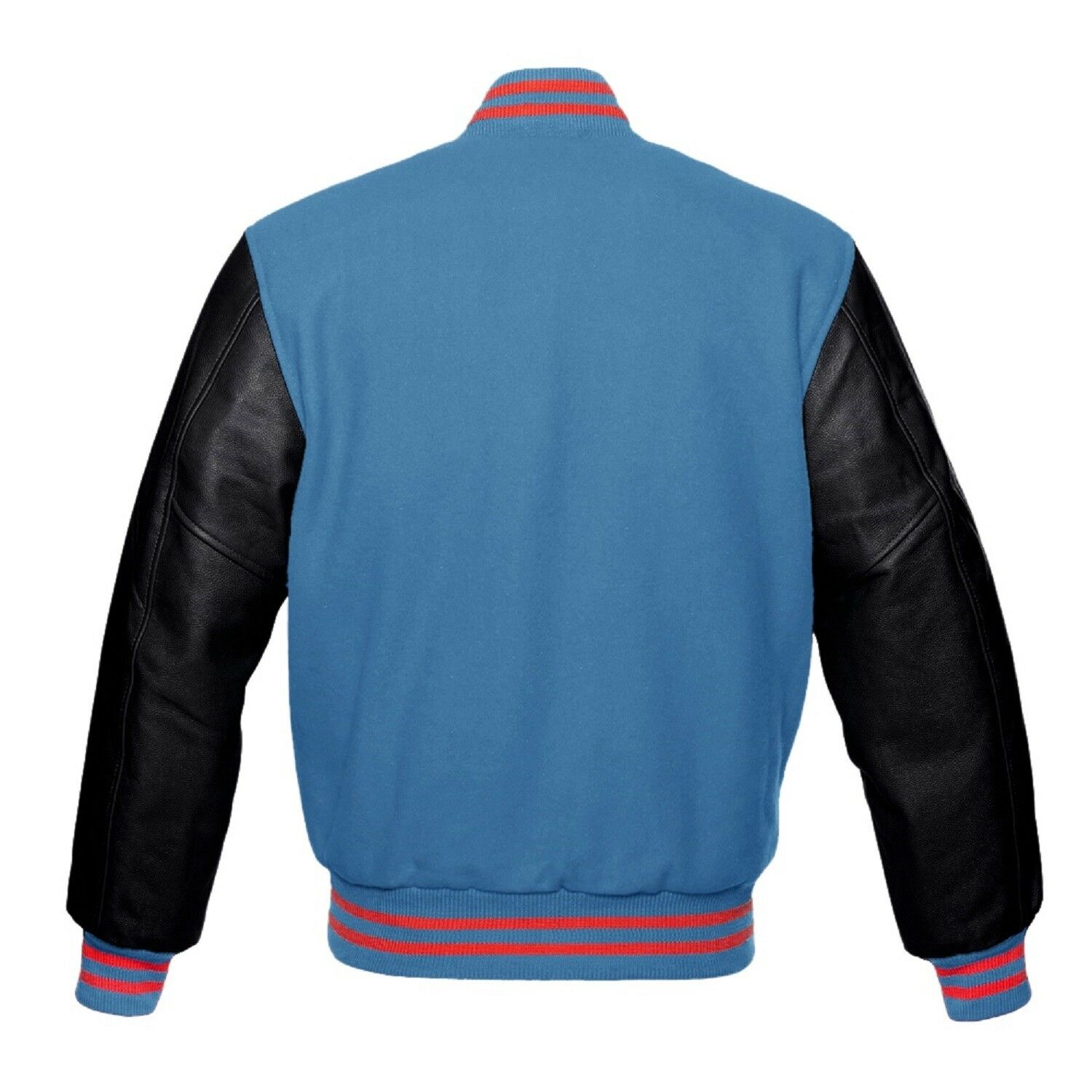 Multicolor Varsity Bomber Baseball Jacket - AMSEL LEATHERS