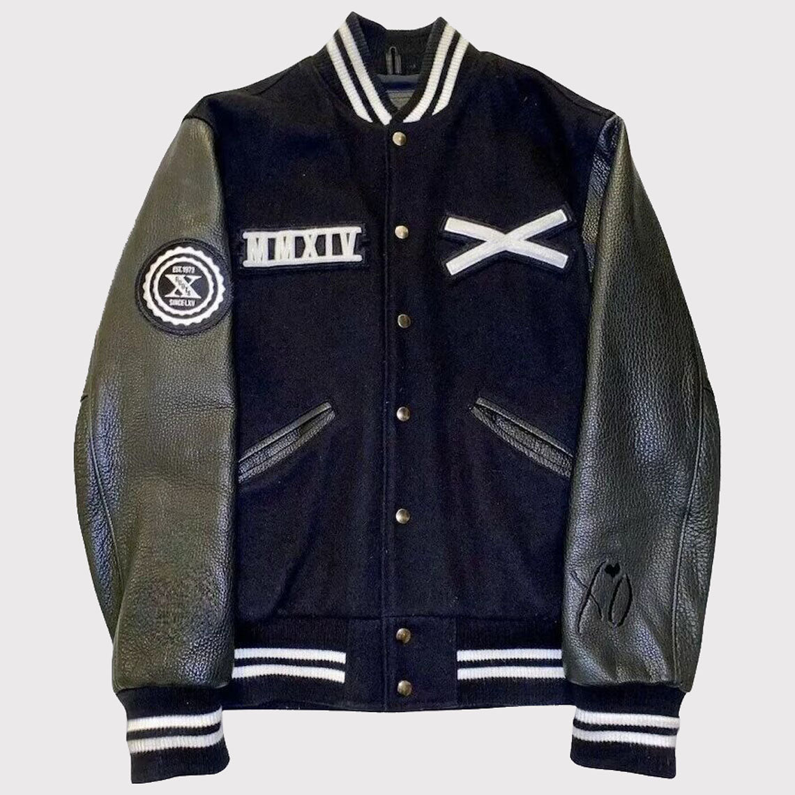 The Weeknd XO Tour Varsity Jacket - AMSEL LEATHERS